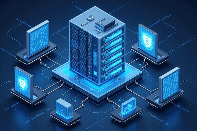 Cybersecurity measures illustration