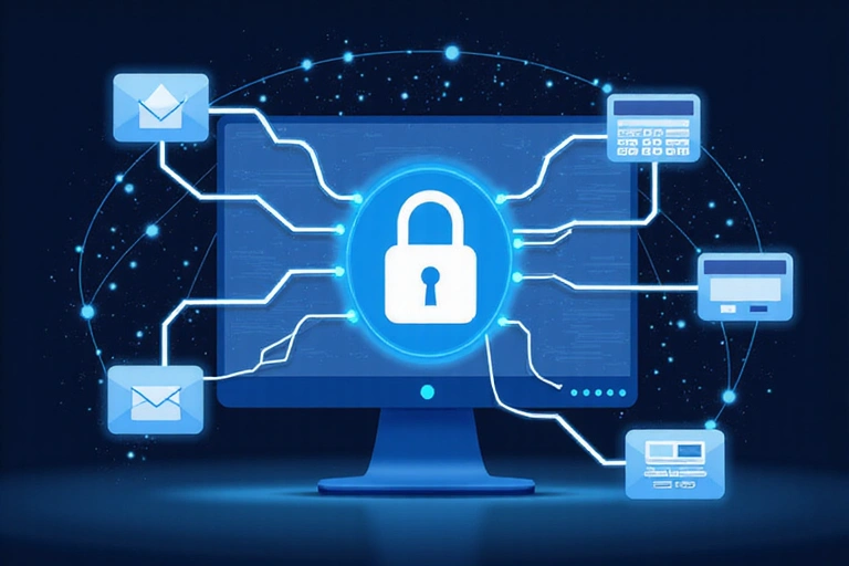 Digital privacy and data protection concept
